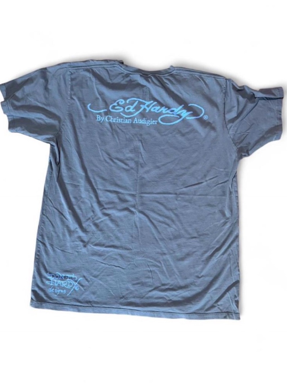 Vintage Ed Hardy Graphic Tee with Pinup Dagger - Picture 5 of 7